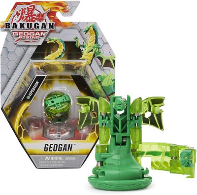 Bakugan Geogan Rising Viperagon with 2 Ability Cards and 1 Gate-Card NEW TB