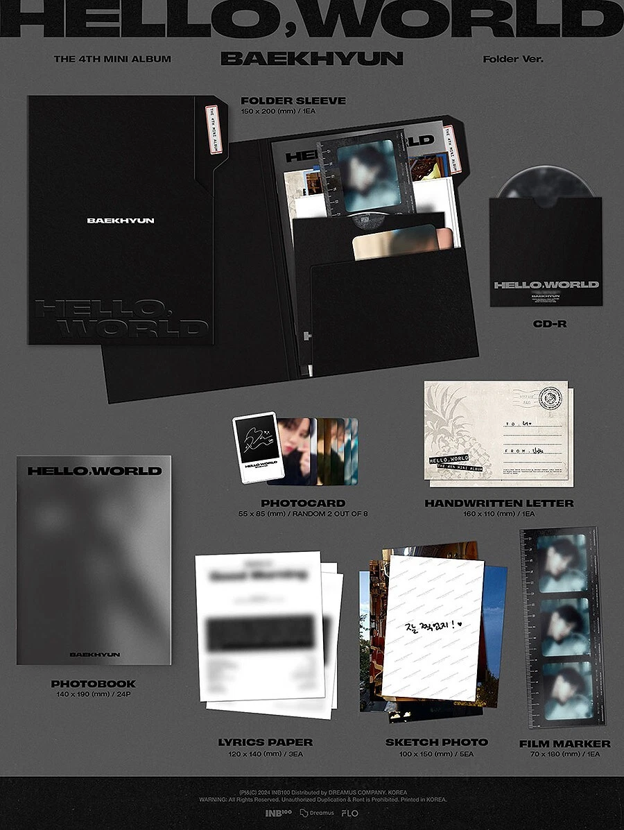 EXO ベッキョン　Hello world アメリカHello82 アルバム Amazon.com : Baekhyun Hello, World 4th Mini Album with