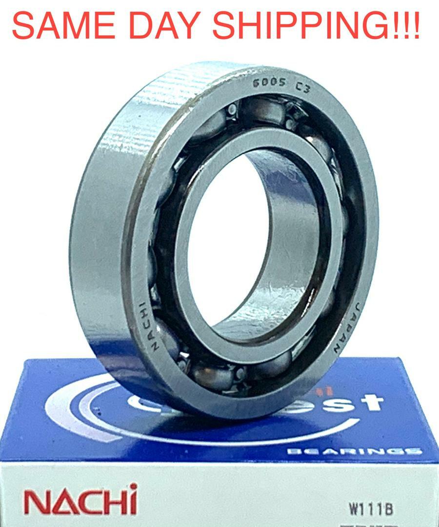6005 Nachi Bearing Open C3 Japan 25x47x12 Ball BeariNG / SAME DAY
