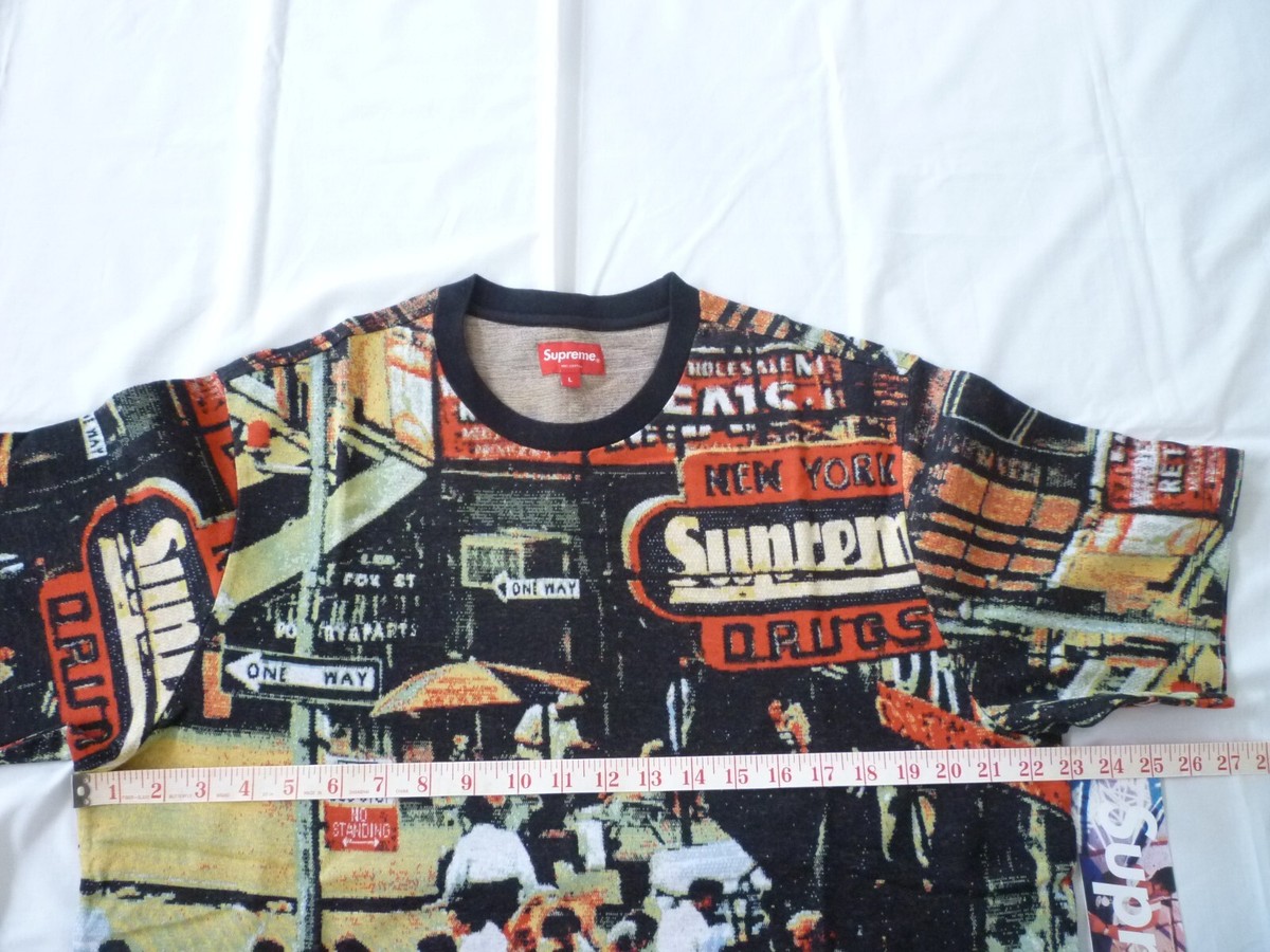 20FW /Supreme Street Scene Jacquard S/S Top Tee ストリート Supreme Street Scene Jacquard S S Top (FW20) - $98