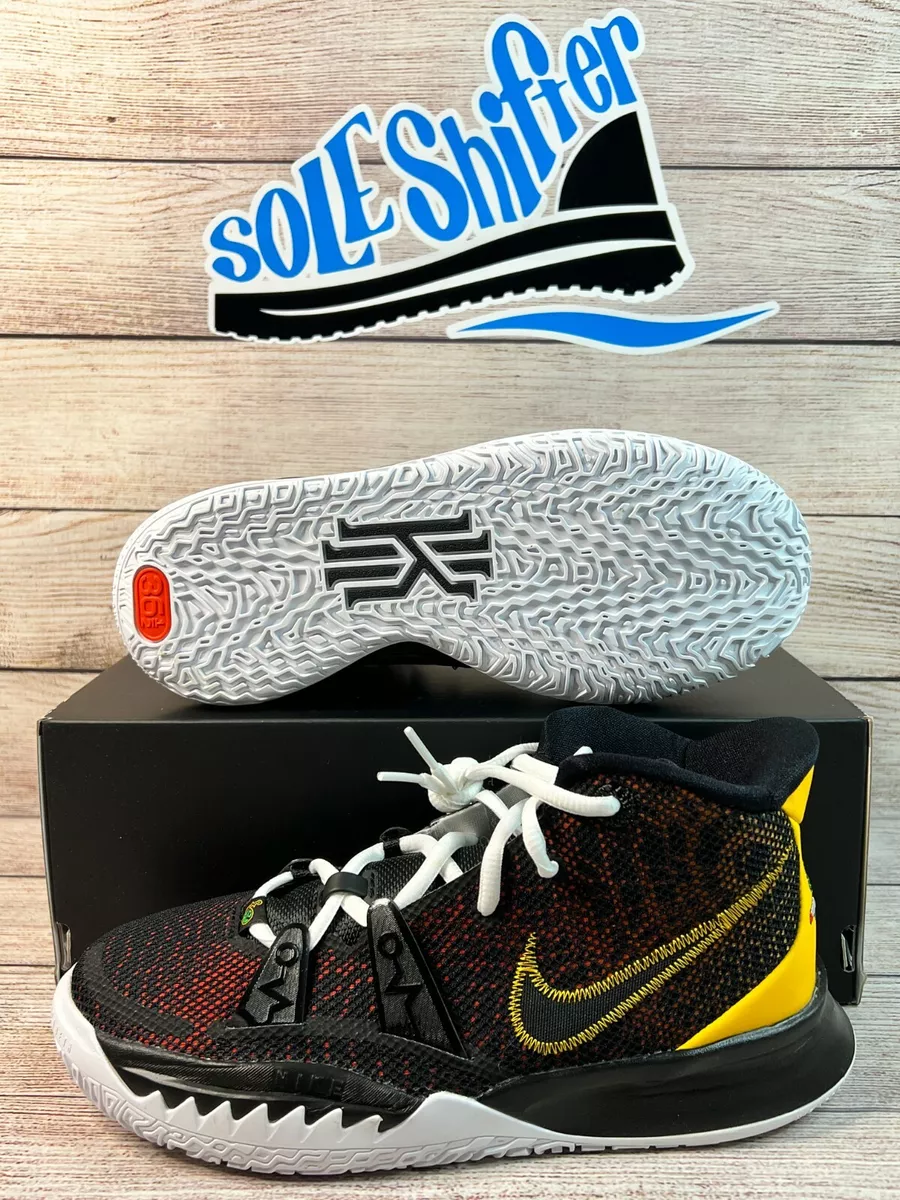 NIKE KYRIE 7 GS RAYGUNS BLACK GOLD CT4080 001 SIZE 4Y WOMEN 5.5 NEW NO LID