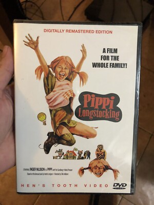 Pippi Longstocking (DVD, 2005) *Factory Sealed, Brand New!*