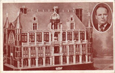AK Le Chateau des Reves wird von einem Taubstummen aus BREST ausgeführt (252441)
