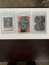 Santi Aldama 2021-22 Select Premier Level Orange Flash Prizm RC + 2 extra rc