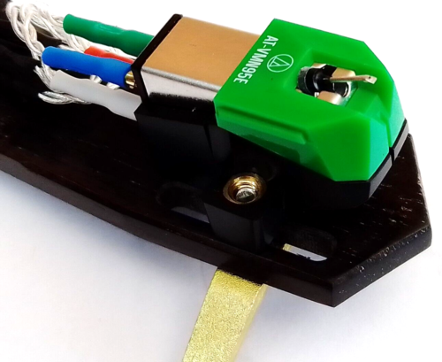 Se adapta a brazos SME 3012, cartucho Audio Technica AT-VM95E + cabezal de madera - Imagen 3 de 8