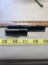 Vintage Inkograph Stylographic Calligraphy Fountain Pen Black/Gold USA 70-200