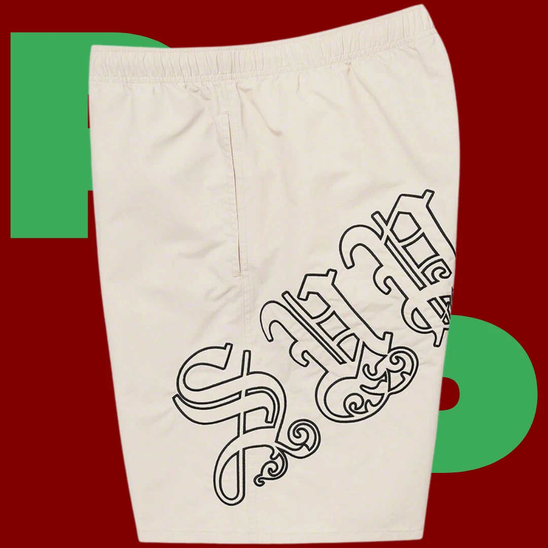 Supreme Old English Nylon Short *Large*