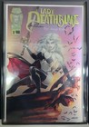Lady Death Unholy Ruin #1 Lady Deathblade Metallic Ed Ltd 25 Sgn Pulido W/Coa