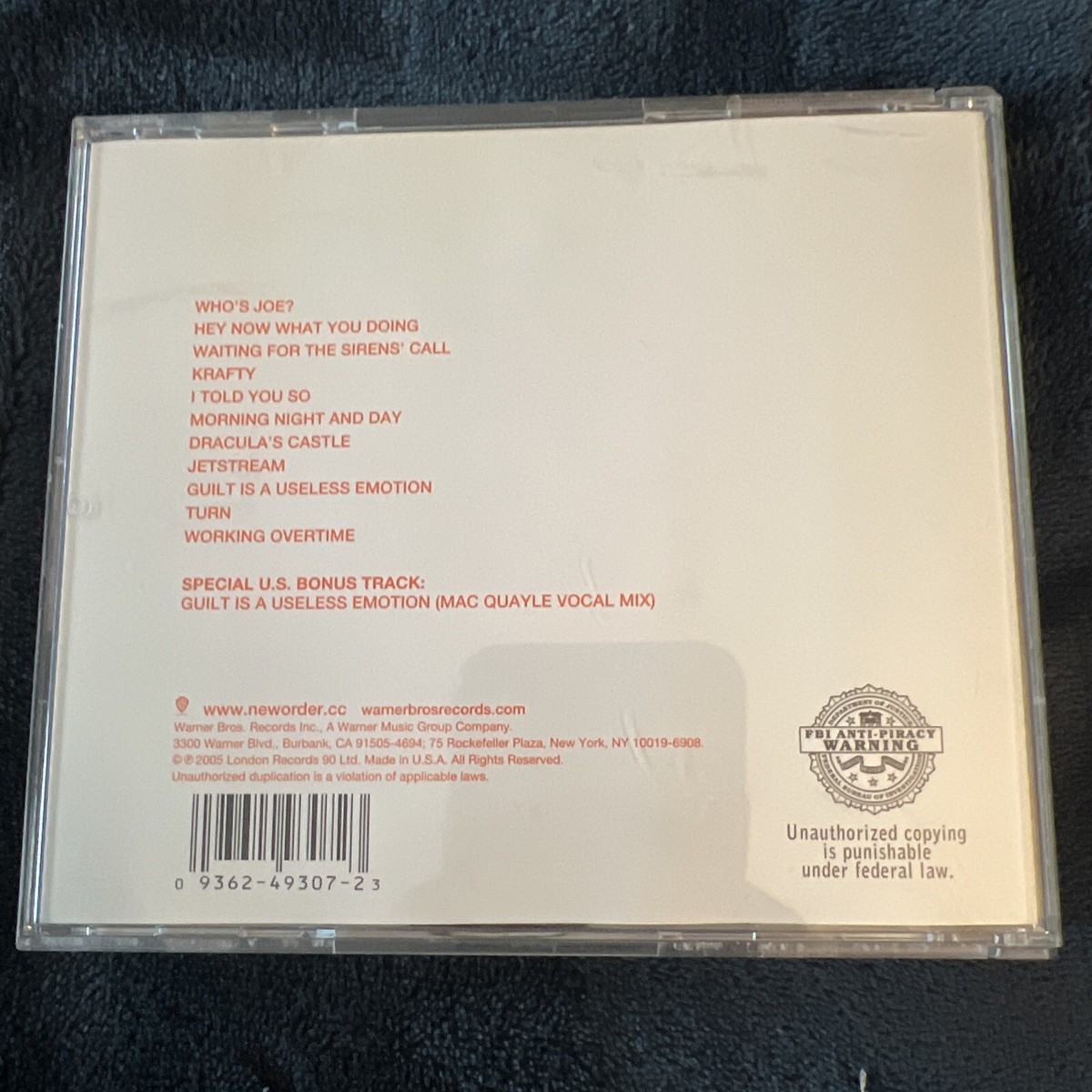 Waiting for the Sirens' Call by New Order (CD, 2005) 93624930723| eBay