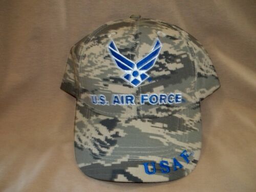 Air Force Camo Ballcap with the Air Force Emblem on the Front - Picture 1 of 2