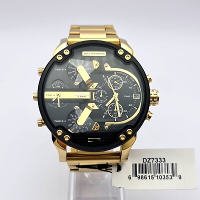 Diesel Mr Daddy 2.0 DZ7333 57mm Chronograph Watch for sale online