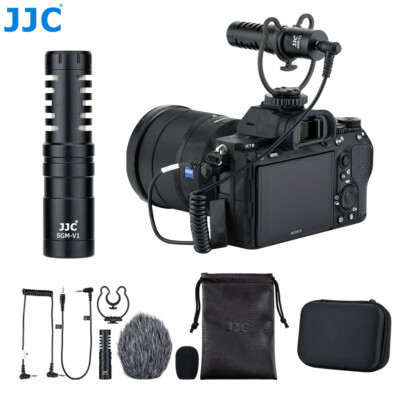 JJC Cardioid Microphone Vlog Video for Sony A6600 A6100 A6500 A6400 A6300  A7SIII