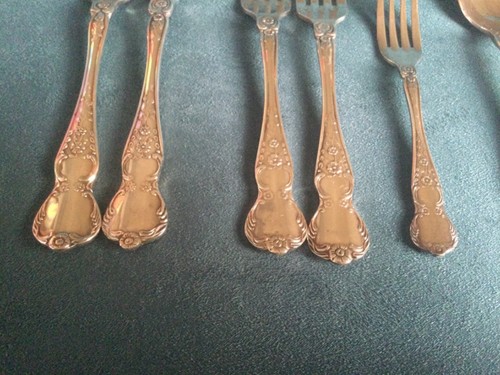 Rodd Camille cutlery pieces - 5 forks + 3 spoons - Picture 2 of 6