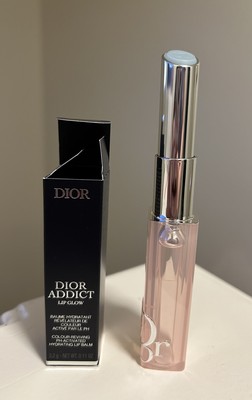 Dior Addict Lip Glow Colour-Reviving PH Activated Lip Balm 078 Icy Blue New