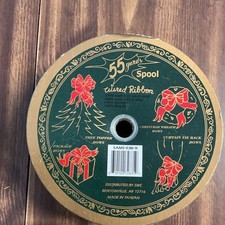 SWC SAMS-R3B-11 Gold Wired Cord Ribbon 55 Yards Designer Style Spool r8