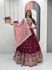 Party Lehenga Choli Indian Designer Bollywood Lehnga Wedding Ethnic Bridal eid