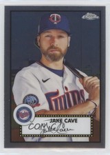 2021 Topps Chrome Platinum Anniversary Jake Cave #345 2k3