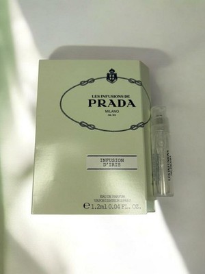 Prada Les Infusions D Iris Eau De Parfum 1.2ml Travel Spray Mini Trial.