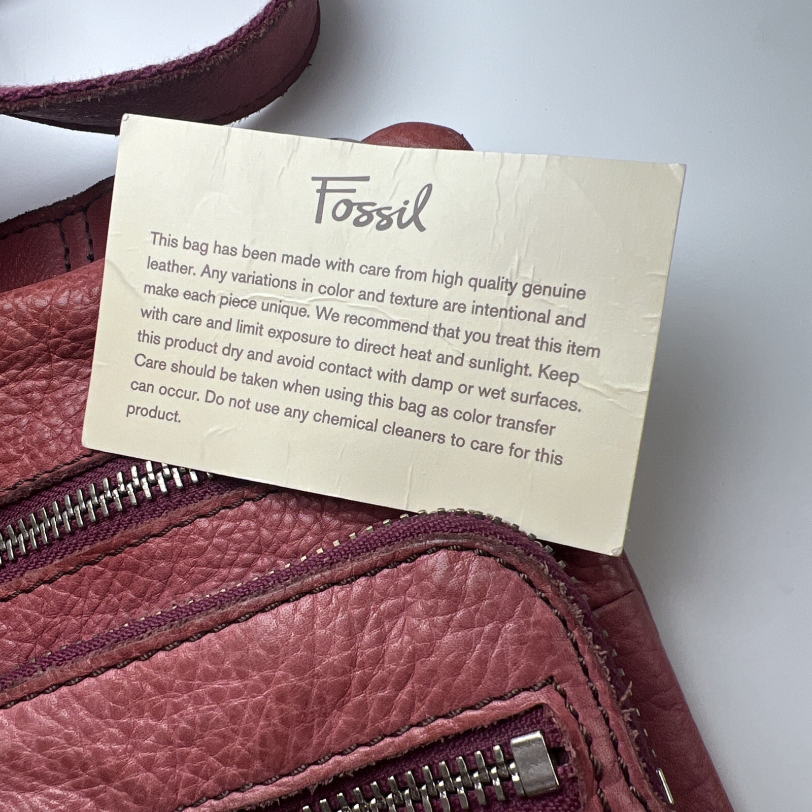 Fossil Sutter MultiPocket Messenger Bag Crossbody… - image 2