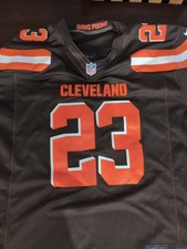 Nike Cleveland Browns Joe Haden Jersey Brown Orange Sz XL Onfield