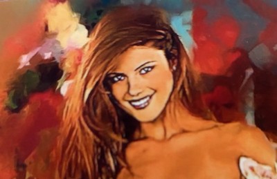 Nicole Marie Lenz #10 Art Card Limited Numbered 31/50 Edward Vela Signed 2024.