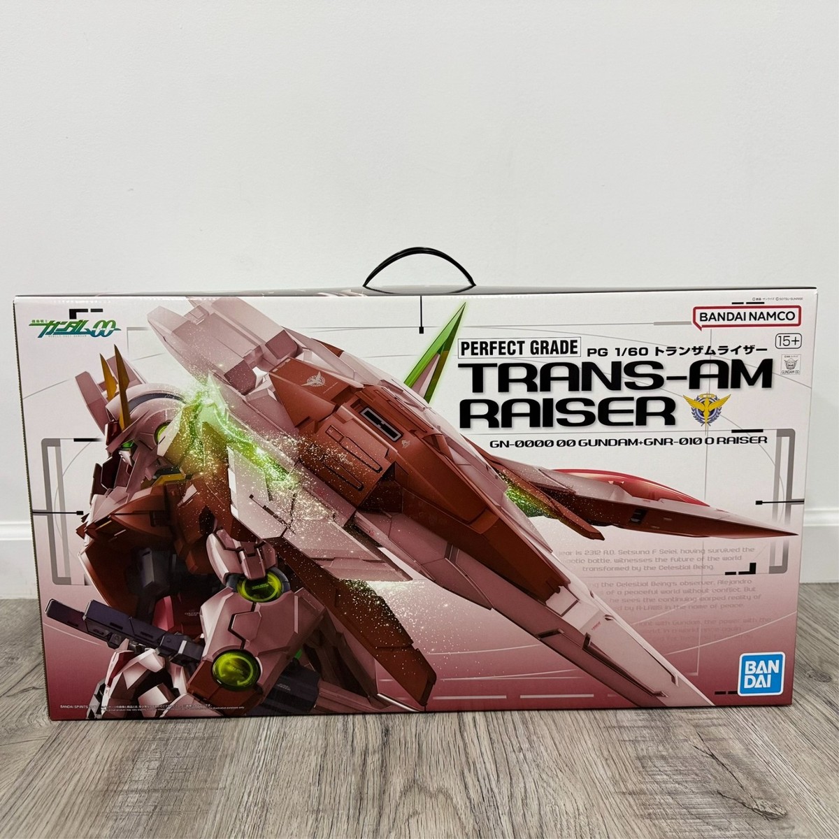 p-Bandai PG 1/60 Mobile Suit Gundam 00 Trans-Am Raiser Perfect