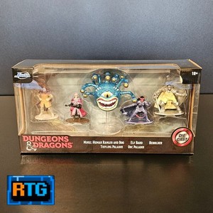 D&D Set of 5 Miniatures - Unopened - Beholder - Dungeons & Dragons Jada Die Cast