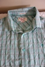 ORIGINAL PENGUIN by Munsingwear Short Sleeve Button Shirt   Mens XL