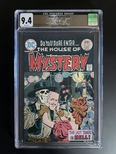 House Of Mystery 232 Cgc 9.4 Pedigree White Pages