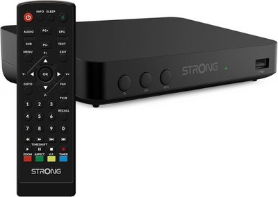 STRONG SRT8208 DVB-T2 DVB-T2 Unterstützt HEVC265 TV-Receiver/Tuner mit Recorder