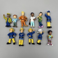 Collectible prism Fireman Sam figures Bundle x11 Set :