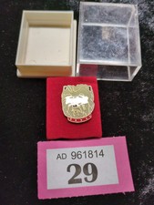 Scotti DOG,Cute FaceBeen Kept In Original PIN BADGE,Box 16mm X 21mm Red Collar.