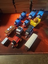 Thomas Friends Wooden Metal Railway 12 Train Lot Chicken Car Diesel Victor Ertl