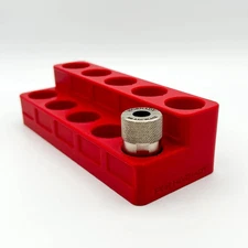 Case Gauge Storage Rack – Bench Top Holder for Hornady Gauges