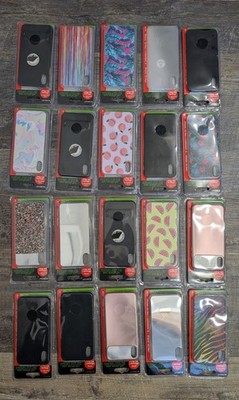 e-circuit New Lot Of 20 iPhone XS Max Cell Cases Multicolor Black Pink