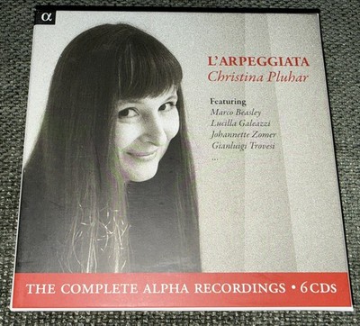 CDS: PLUHAR, CHRISTINA - L'ARPEGGIATA THE COMPLETE ALPHA RECORDINGS (2013)