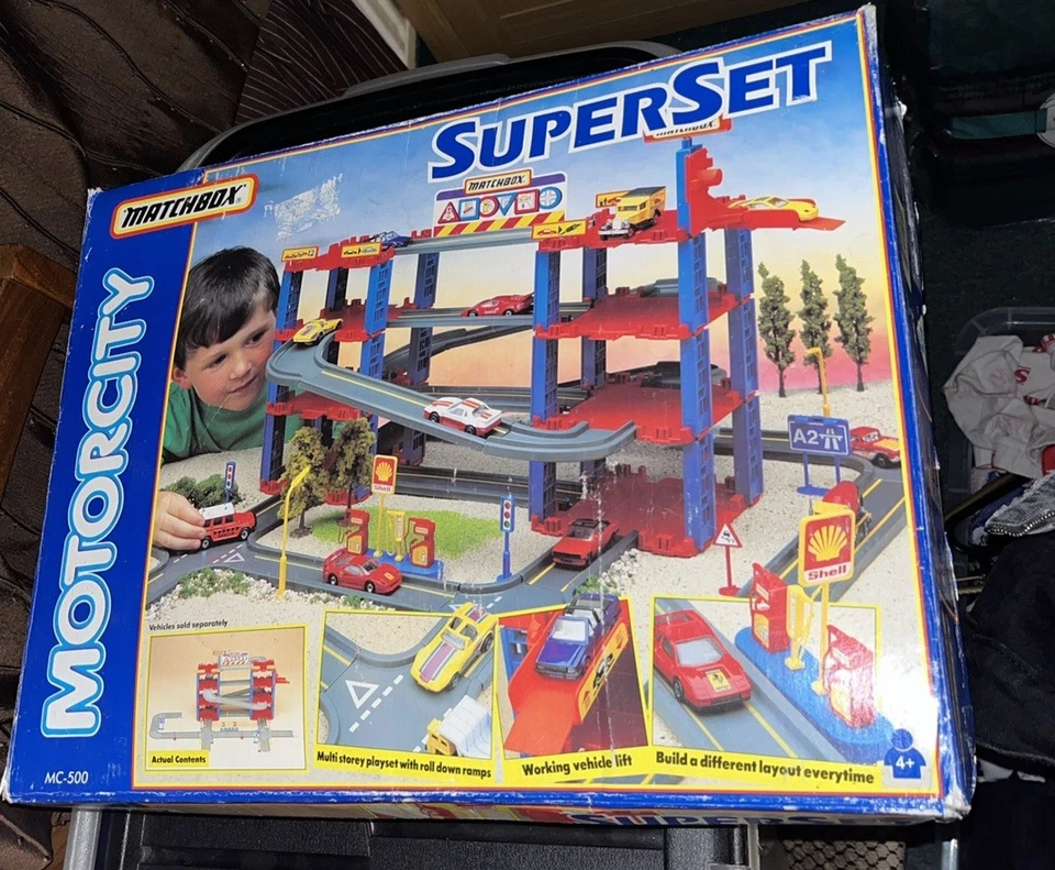 Matchbox Motorcity superset mc-500 Boxed Vintage complete vintage low postage - Image 1 of 1