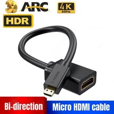 Micro HDMI Male To HDMI Female 1080P Adapter Converter Connector For Tablet PC