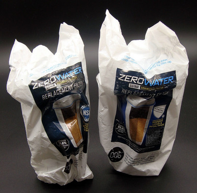 2 Two ZeroWater 5 Stage Replacement Filters SEALED NOS.