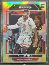 2022-23 PANINI PRIZM DRAFT PICKS 74 🏀🏀 E.J. LIDDELL SILVER PRIZM