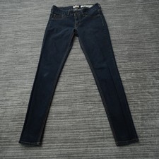 Indigo Rein Jeans Women Dark Blue Skinny Size 9 Measured 29x29