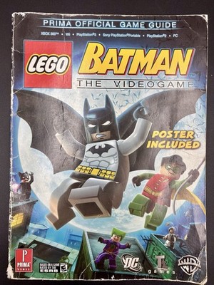 LEGO Batman the Videogame Prima Official Game Guide Xbox Wii PS 3 PC