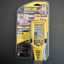 STRAIT-LINE Rolling Tape Measure 300 ft Digital Display NIB- For Home Projects