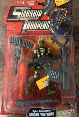 Starship Troopers Cyber Commando Sugar Watkins 1997 Vintage & New 22938 Galoob