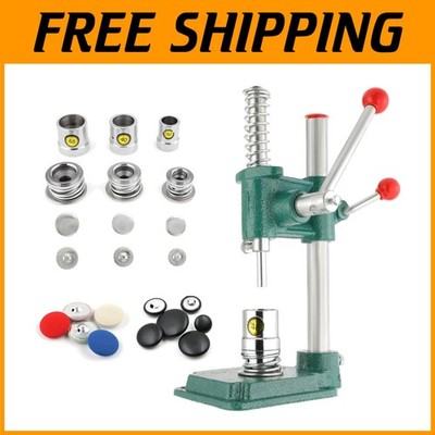 Fabric Button Maker Machine Kit with 300 Buttons