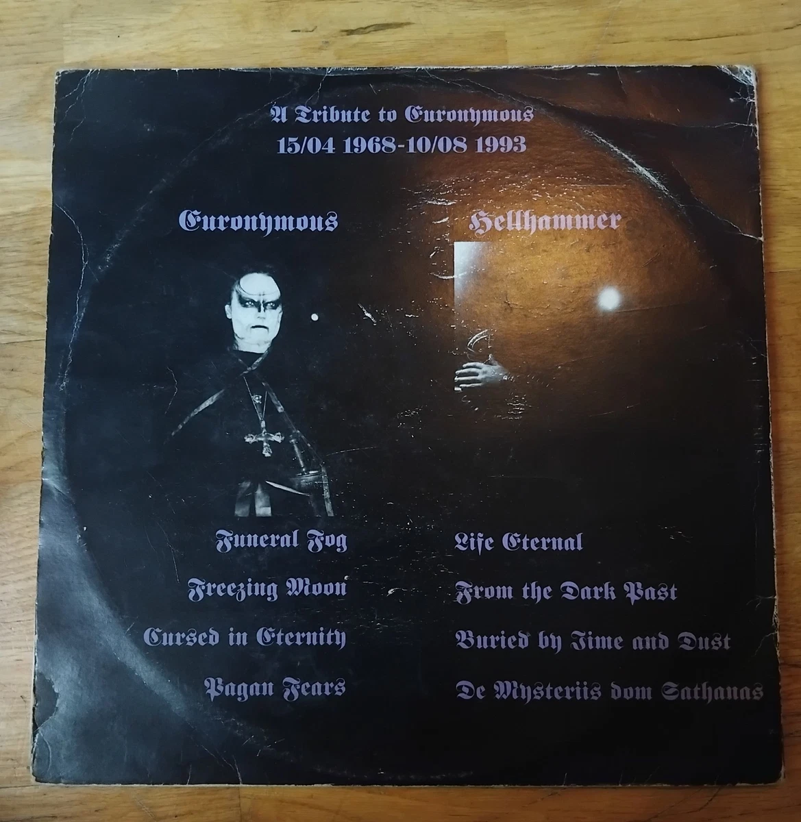 Mayhem de Mysteriis Dom Sathanas 1994 Gatefold Album VERY RARE