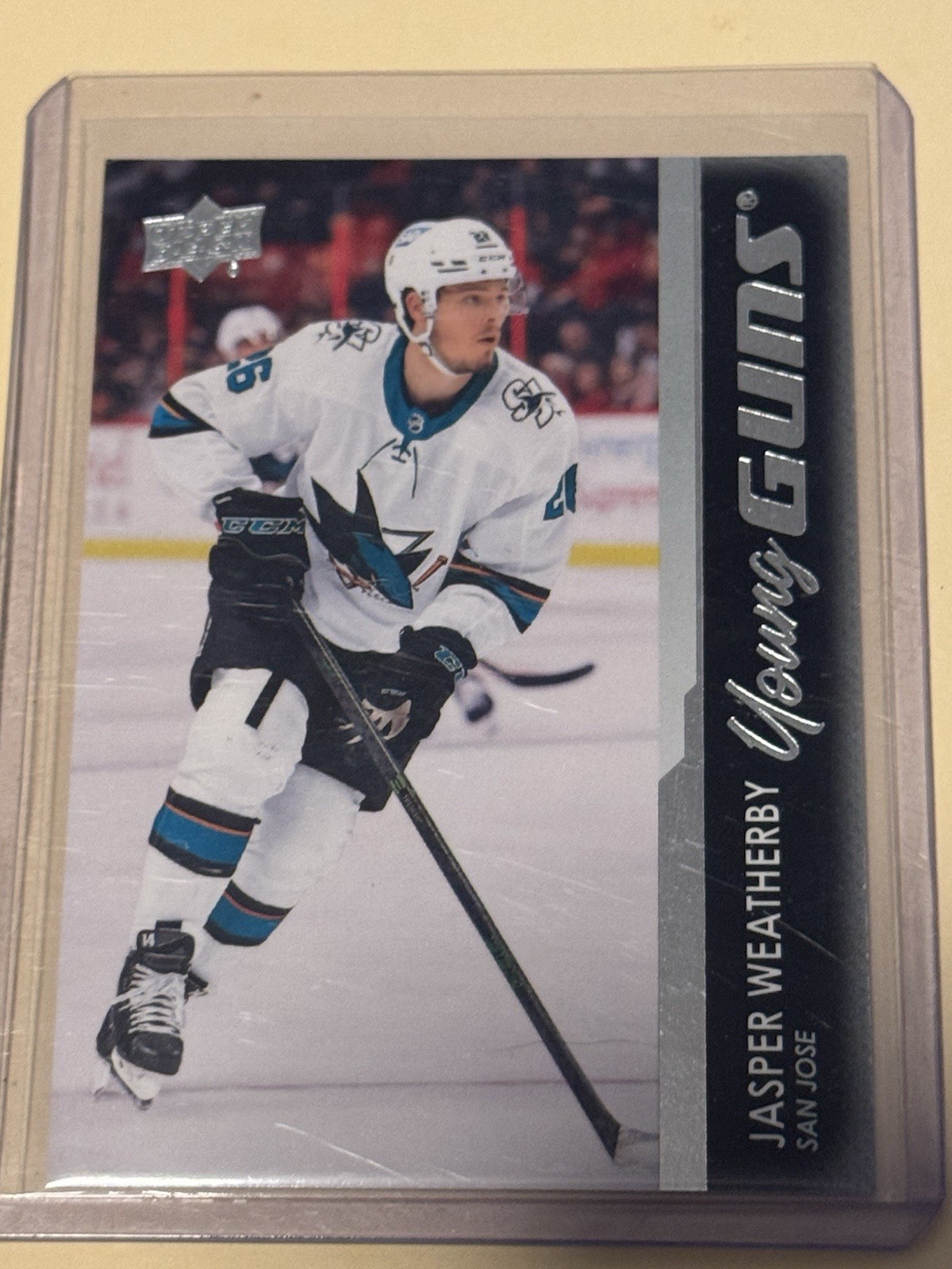 2021-22 Upper Deck Series 2 - Young Guns Jasper Weatherby #487 (RC)