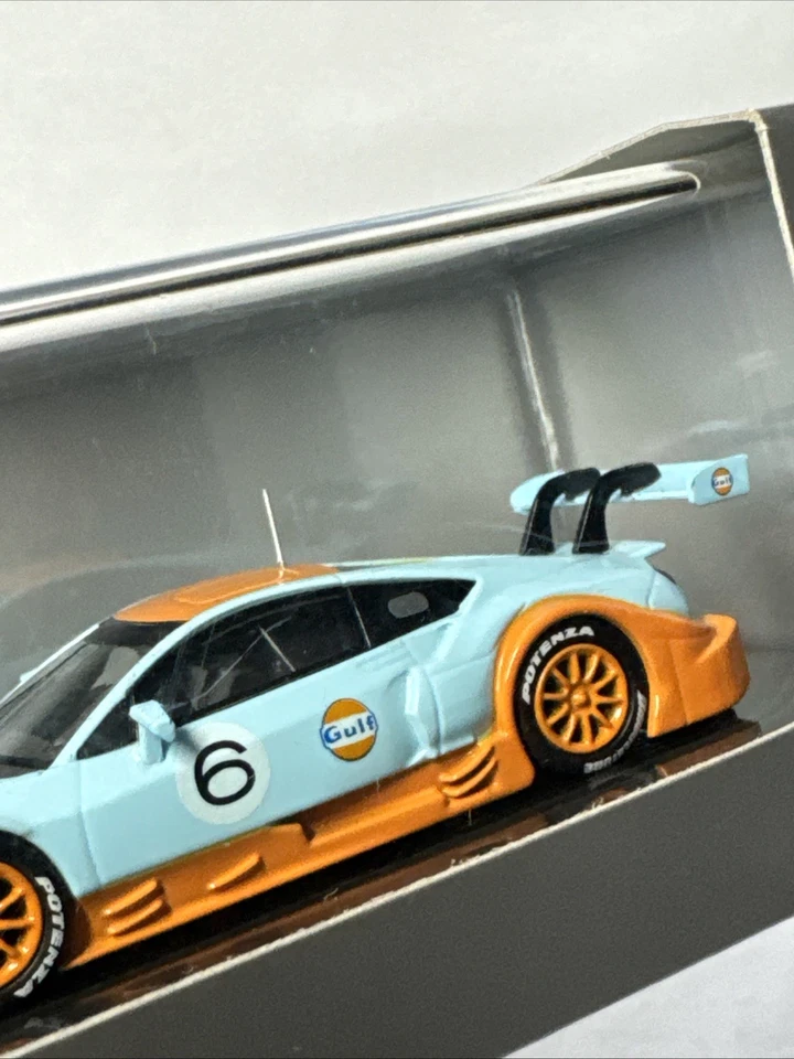 Alloy 1/64 🇨🇵 Honda NSX Concept-gt Gt500 Gulf Version - Photo 3/4