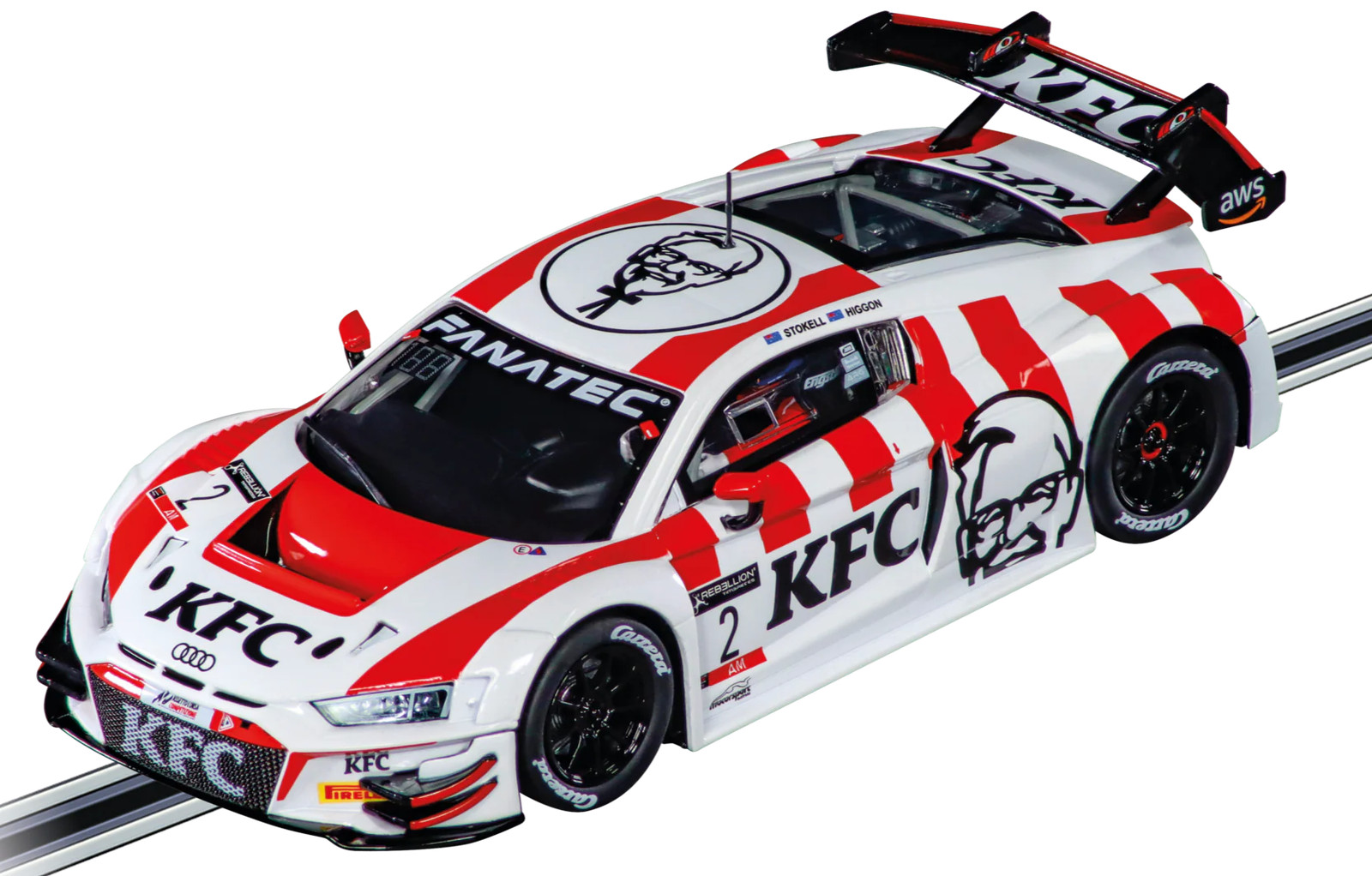 Carrera 20032073 Carrera Digital 132 Audi R8 LMS GT3 evo II ""KFC Racing, No.2""