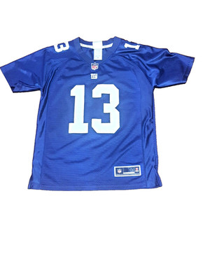 New York Giants #13 Odell Beckham Jr NFL On Field youth Jersey size Medium